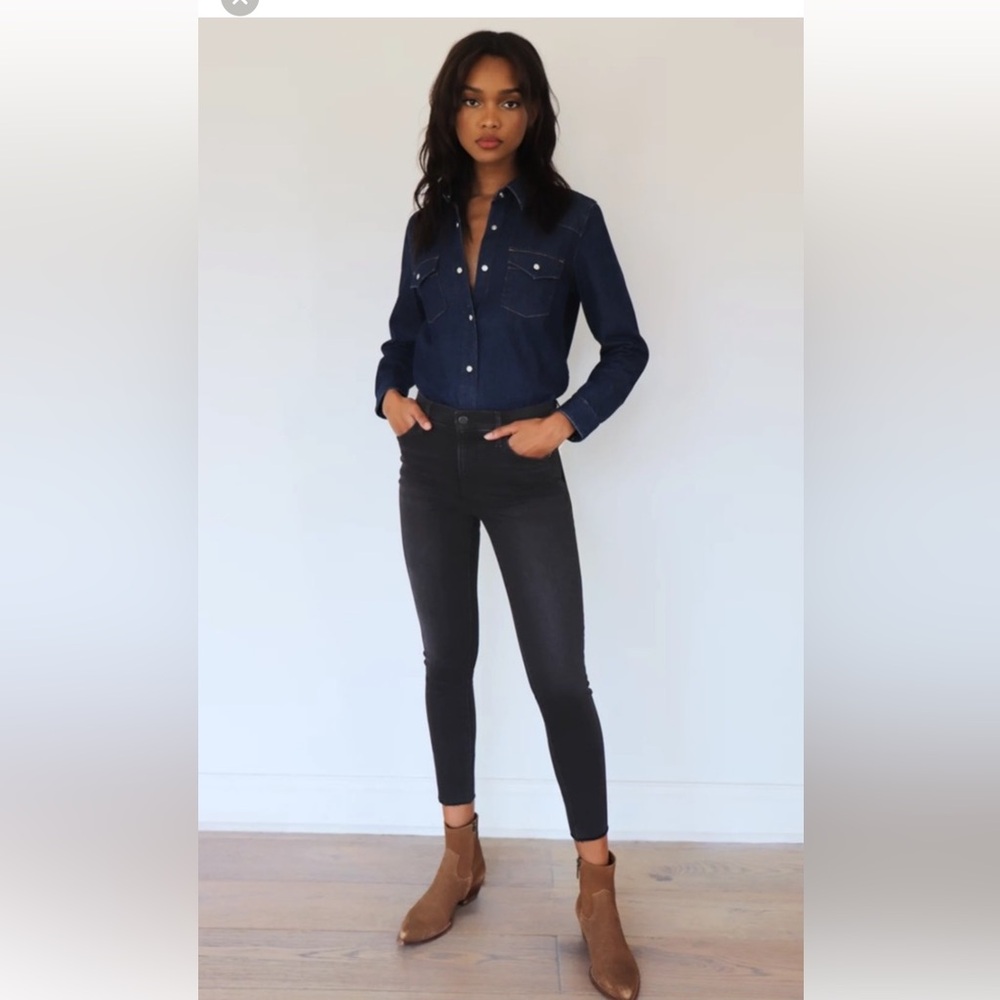 Denim Forum Charcoal Jeans